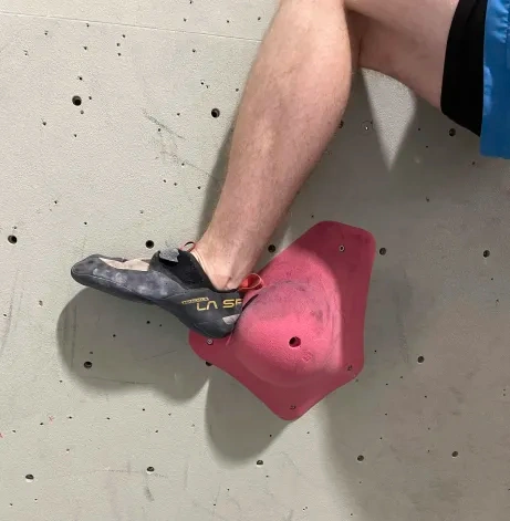 bild på tekniken heel hook